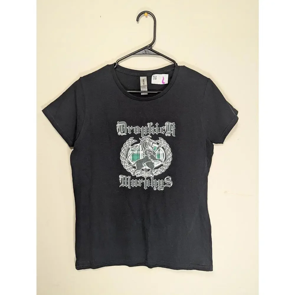 Dropkick Murphys Black Graphic Band Tee Wm's M Irish Punk Rock Hardcore Grunge - Picture 2 of 6